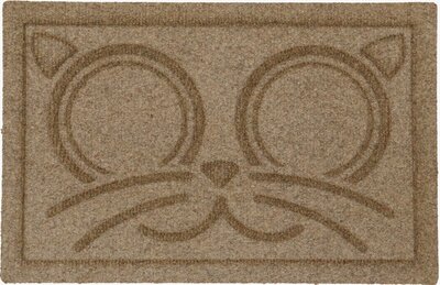 Waterhog Katzen Futternapfmatte Kitty Face 46 × 90 cm