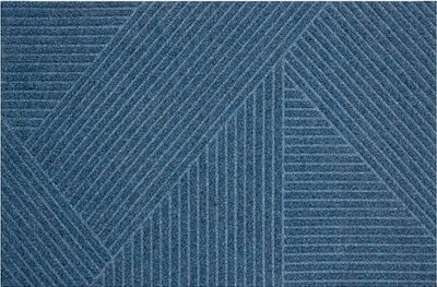 Fußmatte WaterHog Pyramide Blue 55x85 cm
