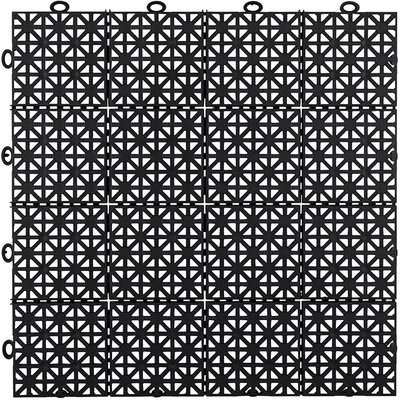 Klickfliese perforiert BoVersa Schwarz