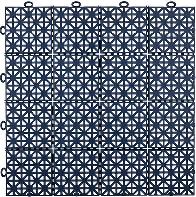 Klickfliese perforiert BoVersa Blau