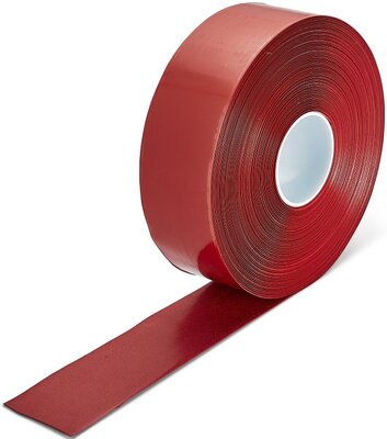 Perma Stripe Bodenmarkierungsband 75 mm rot