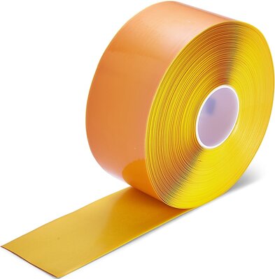 Perma Stripe Bodenmarkierungsband 100 mm gelb