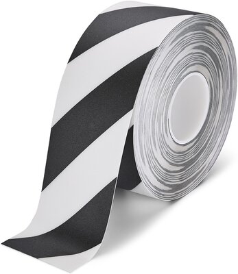 Perma Route Bodenmarkierungsband 100 mm weiß-schwarz