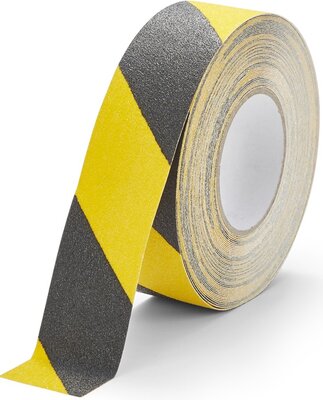 Antirutschband Körnung grob 50 mm schwarz-gelb
