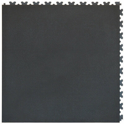 BoHit PVC Klickfliese Garagenboden schwarz