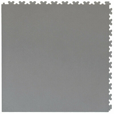 BoHit PVC Klickfliese Garagenboden grau