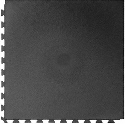 BoLock PVC Klickfliese Garagenboden – Waßerdicht schwarz