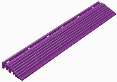 Abschlußkante gerade für 18 mm PP Klickfliesen Violet
