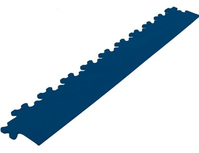 Abschlußkante Gerade für 7 mm PVC Klickfliesen Dunkel Blau