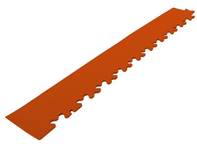 Abschlußkante mit Eckteil für 9 mm BoNueva PVC Klickfliesen Oranje