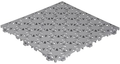 BoStara Balkonfliesen 12 mm – Offene Klickfliesen | grau