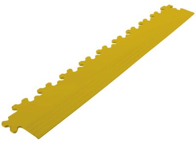 Abschlußkante Gerade für 9 mm BoNueva PVC Klickfliesen Gelb