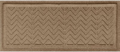Waterhog Schuh- und Stiefelauffangmatte Chevron Beige 38 × 91 cm