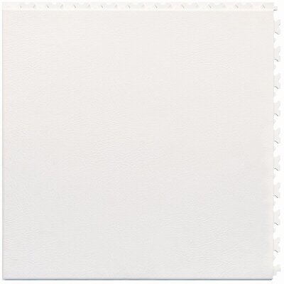 TaraLock PVC Klickfliese Garagenboden 7 mm –Weiss - verdeckte Verbindung 