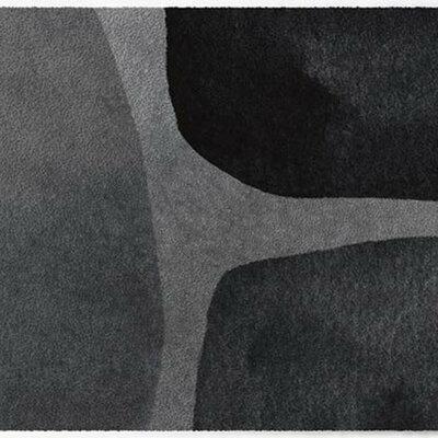 ColorStar Artist Innenfußmatte – Schwarz – 60 × 85 cm