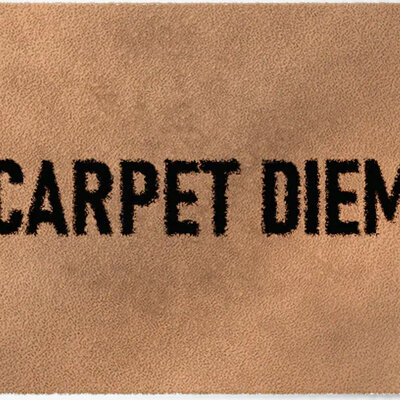 ColorStar Carpet-Diem Innenfußmatte –Kamel  – 85x115cm