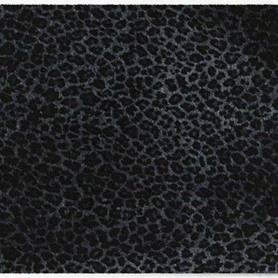 ColorStar-Leopard- Innenfußmatte –Marineblau– 60 × 85 cm