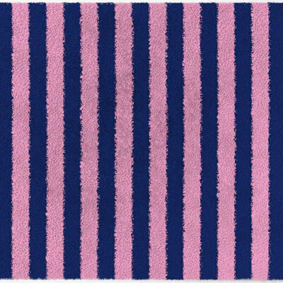 ColorStar-Stripes-Innenfußmatte –Rosemarine– 60 × 85 cm