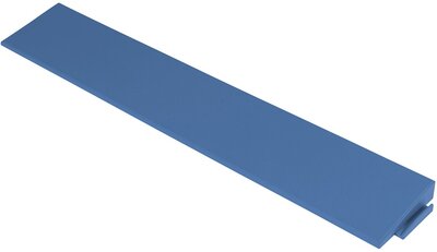 Abschlußkante Gerade für 12 mm BoVersa Klickfliesen Blau