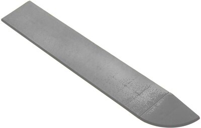 Abschlußkante mit Eckteil für 12 mm BoVersa Klickfliesen Grau