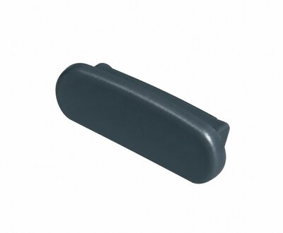 Endkappe Kunststoff Flachhandlauf F408-502 Stratos Anthrazit